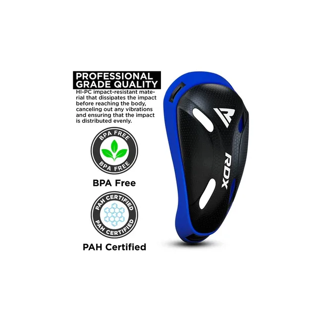 Захист паху RDX Cx Polygel Groin Cup Blue Black