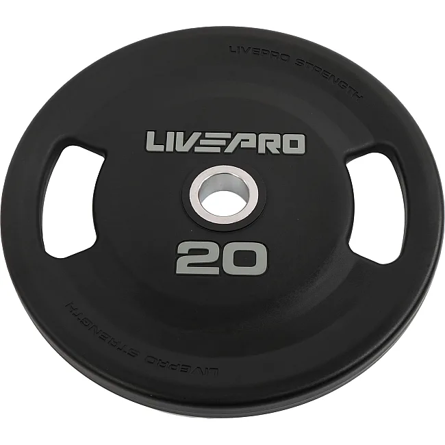 Блины диски полиуретановые 2 Handle металлическая втулка LiveUp LP8337-20 ø51мм 20кг