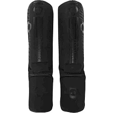 Захисні накладки на ноги Муай Тай, ММА, Кікбоксинг PU HARD TOUCH BO-00127 (Чорний)