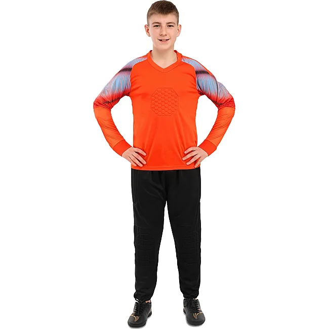 Форма вратарская детская свитер и штаны SP-SPORT HH1003 20-L (Оранжевый)