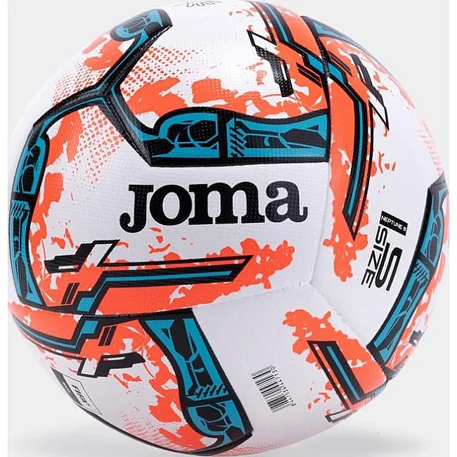 Футбольный мяч Joma NEPTUNE III белый, оранжевый, синий 5