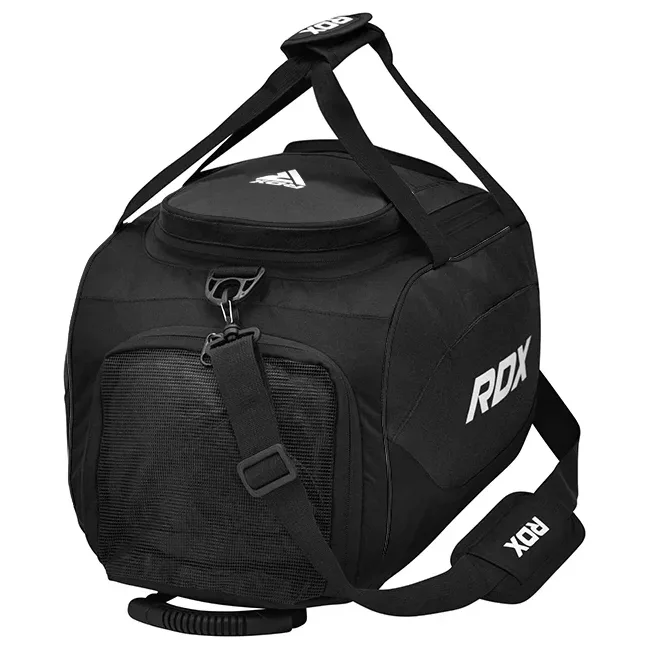 Спортивна сумка RDX R1 Duffel Bag with Backpack Straps Black/White