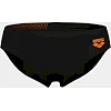 Плавки-слепые для мальчиков Arena BRIGHT SWIM BRIEFS черный, оранжевый (для детей)