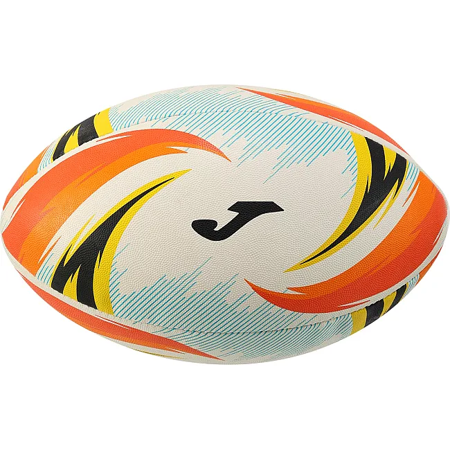 Регбийный мяч JOMA J-PRO 401735-208 размер 5 (Белый-оранжевый)