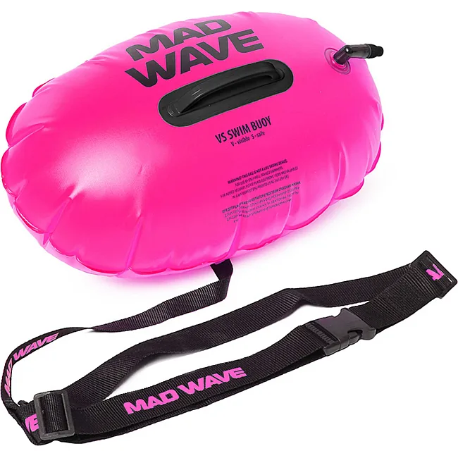 Сигнальный надувной буй MADWAVE
 M2040020 VSP Swim Buoy (Розовый)