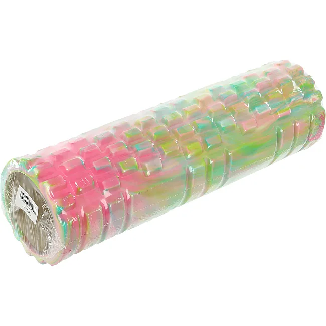 Роллер массажный цилиндр (ролик мфр) 45см
 Combi Roller SP-SPORT
 FI-9373 (Салатовый-розовый)