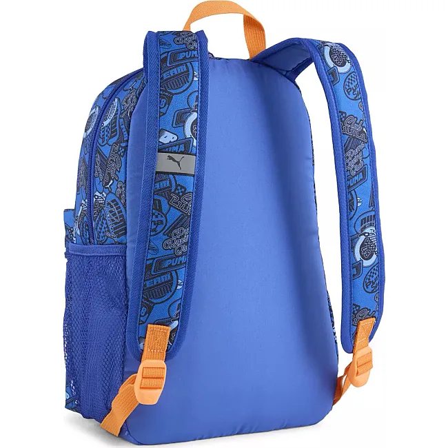 Рюкзак Puma PHASE AOP Small Backpack 13L синий 37х25х12 см