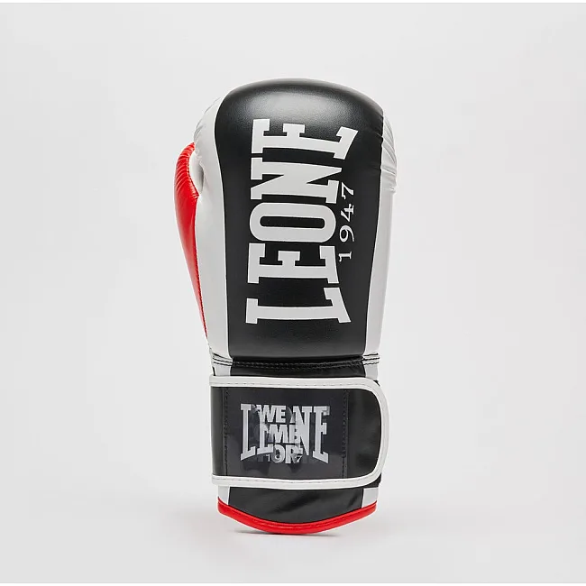 Боксерские перчатки Leone GN333 LOGO WACS Black (капу в комплекте)