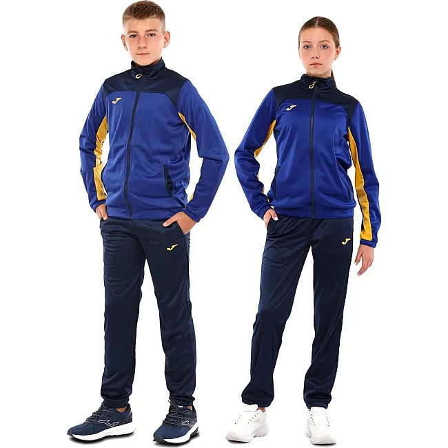 Спортивный костюм
 детский кофта на молнии и брюки JOMA

 NEW METAVERSE 500752-728 4XS-XS (Синий-темно-синий)