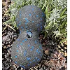 Масажний м'яч подвійний PowerPlay PP-4352 Epp foam peanut ball (d8*16cm.) Чорно/Синій