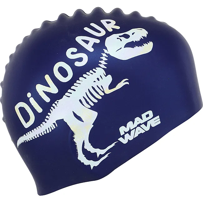 Шапочка для бассейна
 силиконовая юниорская MADWAVE
 Junior DIN
AUR M057307 (Темно-синий)