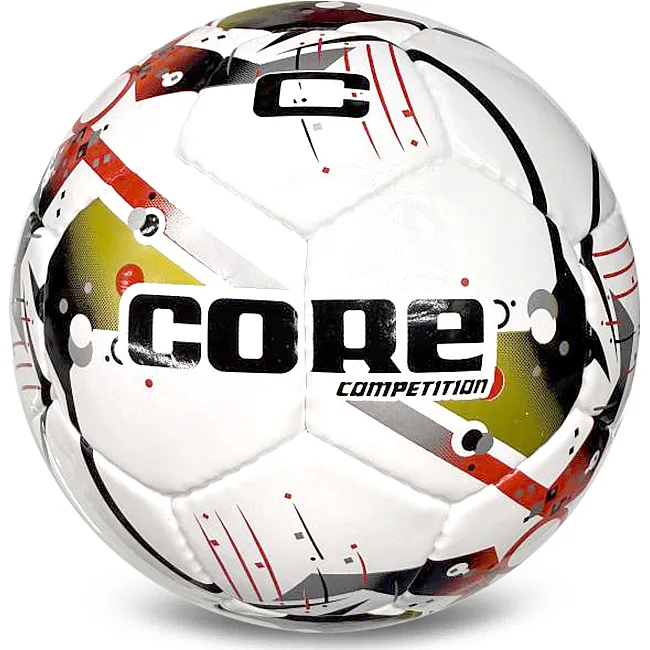 Футбольный мяч CORE COMPETITION FB-7584 №5 PU (Белый-золотой)