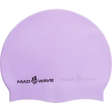 Шапочка для бассейна силиконовая для взрослых MADWAVE PASTEL M053504 (Фиолетовый)
