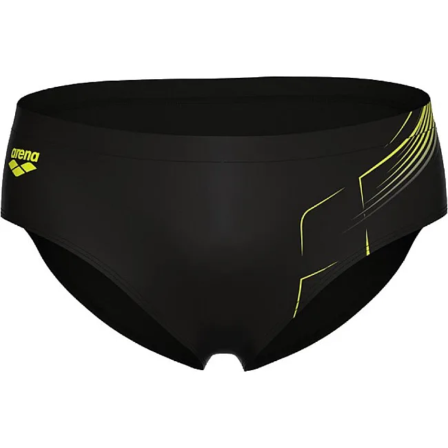 Плавки мужские Arena DIVE SWIM BRIEF черный, желтый