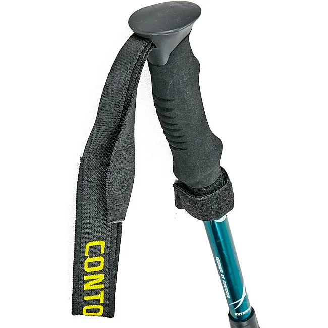 Палка для ходьбы с металлическим тросом CONTOE TY-0466-5 40-125см (Черный)
