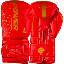 Боксерские перчатки PowerPlay 3089 Alpha Красные