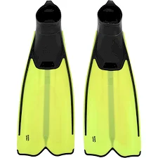 Ласты для дайвинга с закрытой пяткой цельная калоша MADWAVE Vector II M064005 (Желтый)