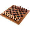 Шахматы шашки нарды 3 в 1 набор настольных игр деревянные ZOOCEN ZC7250
 50см x 50см х 2,5см