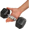 Накладки на долоні грипси Gym Grips Gloves для силових тренувань та турніка силіконові нековзні SP-SPORT TA-6743 2 шт (Чорний)