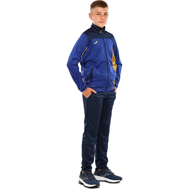 Спортивный костюм
 детский кофта на молнии и брюки JOMA

 NEW METAVERSE 500752-728 4XS-XS (Синий-темно-синий)