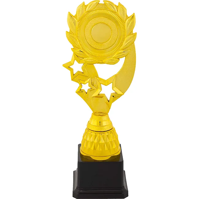 Фигура наградная эмблемоноситель SP-SPORT Звезды YK611 25см (Золотой)