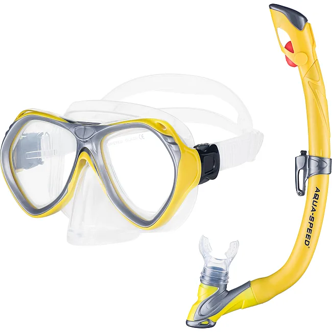 Набір маска і трубка Aqua Speed ​​AURA + EVO 5574 дитячі