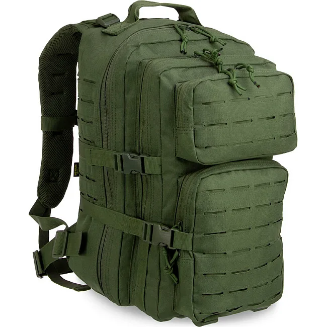 Штурмовой тактический рюкзак SILVER KNIGHT LK2021 43х25х14см 16л (Оливковый)