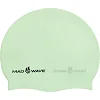 Шапочка для бассейна силиконовая для взрослых MADWAVE PASTEL M053504 (Зеленый)