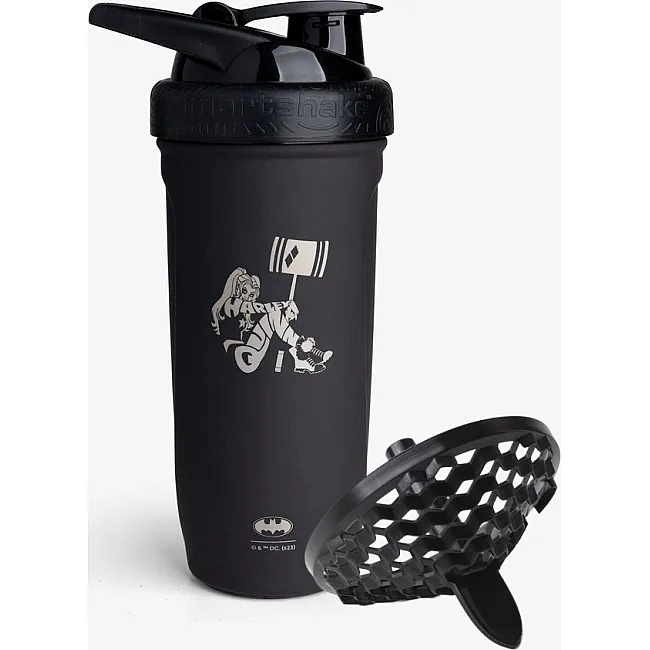 Спортивний шейкер SMARTSHAKE Reforce 900ml DC Harley Quinn