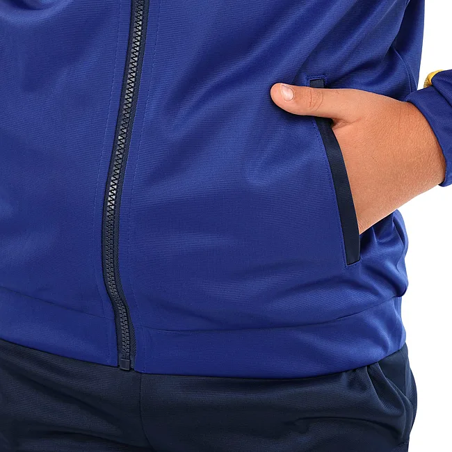 Спортивный костюм
 детский кофта на молнии и брюки JOMA

 NEW METAVERSE 500752-728 4XS-XS (Синий-темно-синий)