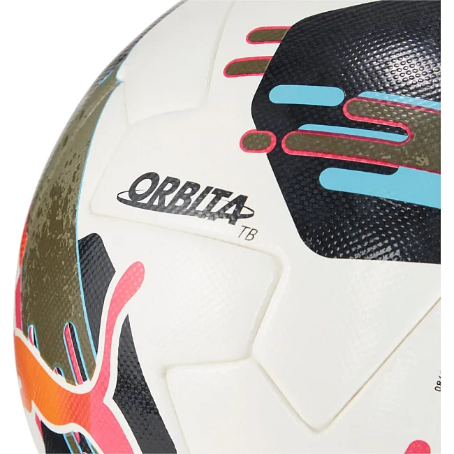 Футбольный мяч Puma Orbita 1 TB (FIFA Quality Pro) белый, черный, коричневый 5
