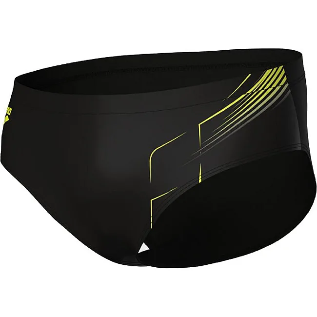Плавки мужские Arena DIVE SWIM BRIEF черный, желтый