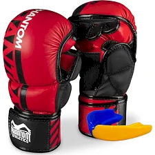 Перчатки для ММА Phantom APEX Red (капа в подарок)