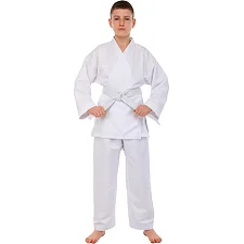 Кимоно для карате куртка штаны и пояс SP-SPORT BO-1649 120-170 см