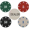 Набор для покера в металлической коробке Professional Poker chips SP-SPORT
 IG-8655 80 фишек