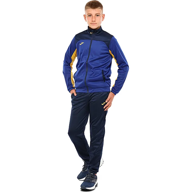 Спортивный костюм
 детский кофта на молнии и брюки JOMA

 NEW METAVERSE 500752-728 4XS-XS (Синий-темно-синий)