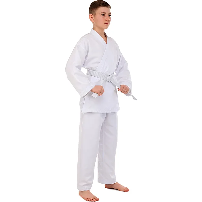 Кимоно для карате куртка штаны и пояс SP-SPORT
 BO-1649
 120-170 см
см