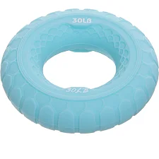 Кистевой эспандер кольцо JELLO FI-3813 1шт ø7см нагрузка 9-23кг (Голубой)