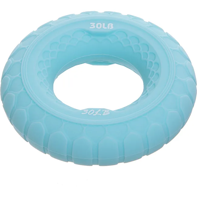 Кистевой эспандер кольцо JELLO FI-3813 1шт ø7см нагрузка 9-23кг (Голубой)