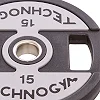 Блины диски полиуретановые 2 Handle металлическая втулка TECHNOGYM TG-1837-15 51мм 15кг