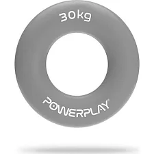 Эспандер кистевой силиконовый PowerPlay PP-4324 Ring X-Hard 30 кг. Серый