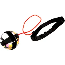 Тренажер для работы с мячом META Football Kick Trainer черный, красный OFSM