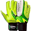 Вратарские перчатки профессиональные с защитой пальцев FDSPORT FB-853 7-11 (Салатовый-зеленый)