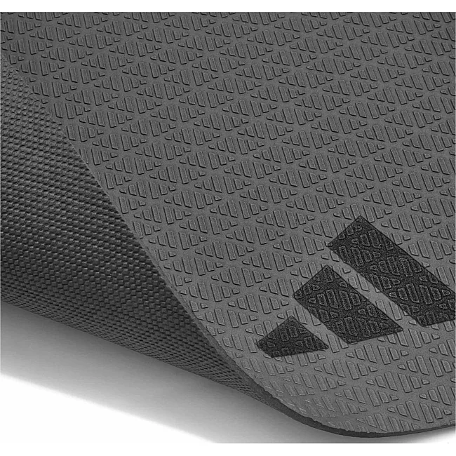 Коврик для йоги Adidas Yoga Mat черный 173 х 61 х 0,4 см