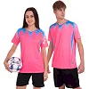 Футбольна форма комплект футболка та шорти SP-SPORT D8831 (Рожевий-чорний)