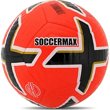 Футбольный мяч HYBRID SOCCERMAX FB-4362 №5 PU (Оранжевый-черный)