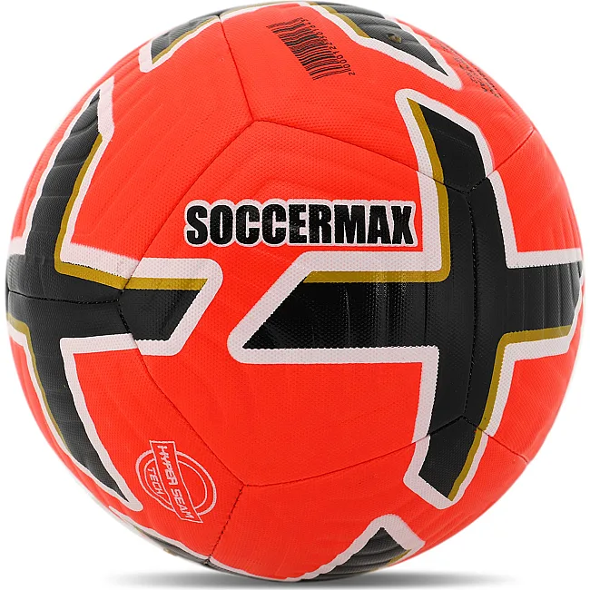 Футбольный мяч
 HYBRID SOCCERMAX FB-4362 №5 PU (Оранжевый-черный)