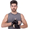 Спортивные перчатки кожаные
 ZELART

 SB-161556 (Черный)