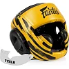 Боксерский шлем Fairtex HG16 Gold