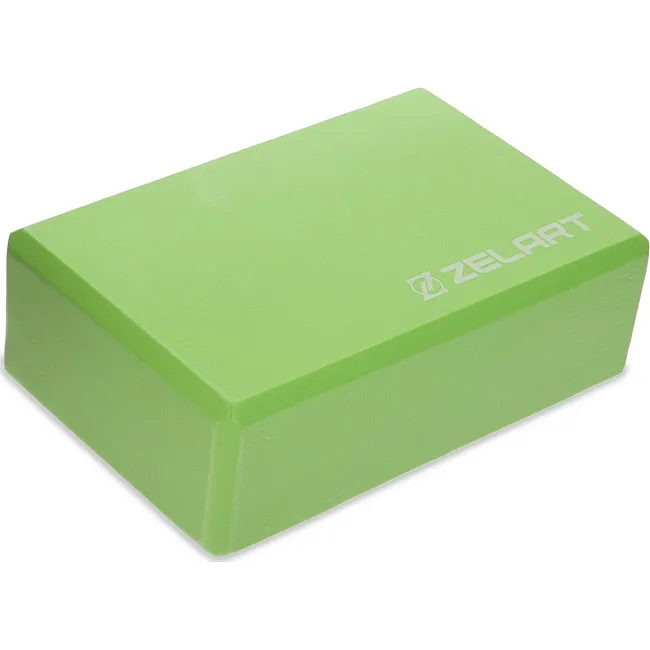 Блок для йоги ZELART
 FI-2572 (Салатовый)